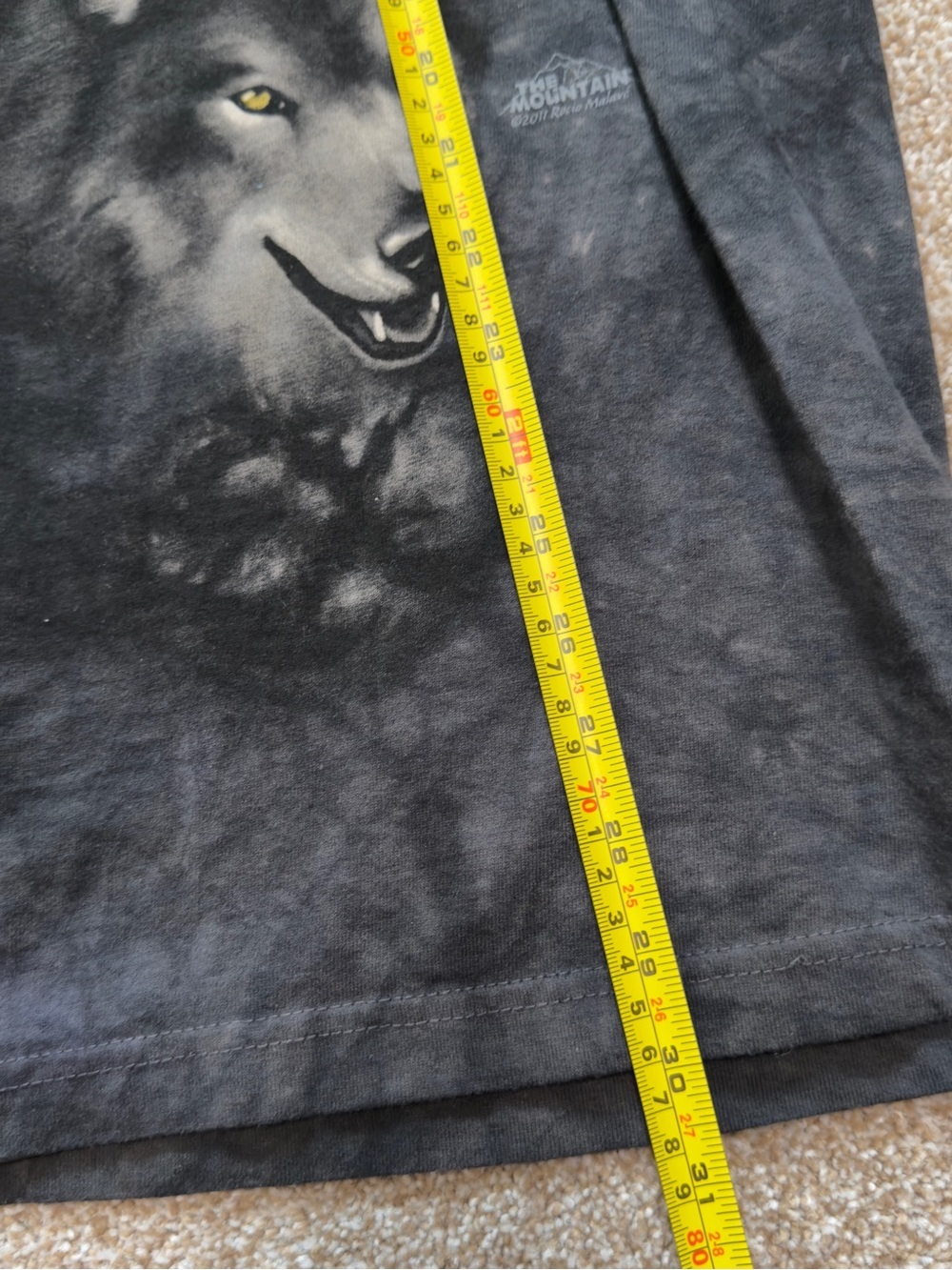 The Mountain Rico Malave Wolf Pack T Shirt Mens Medium 2011 Y2K - Picture 7 of 7